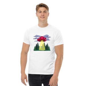 Mushroom Alien – Men’s T-Shirt