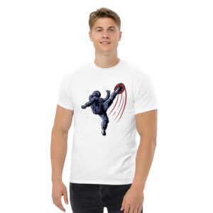 Astronaut Football Player- Men’s T-Shirt